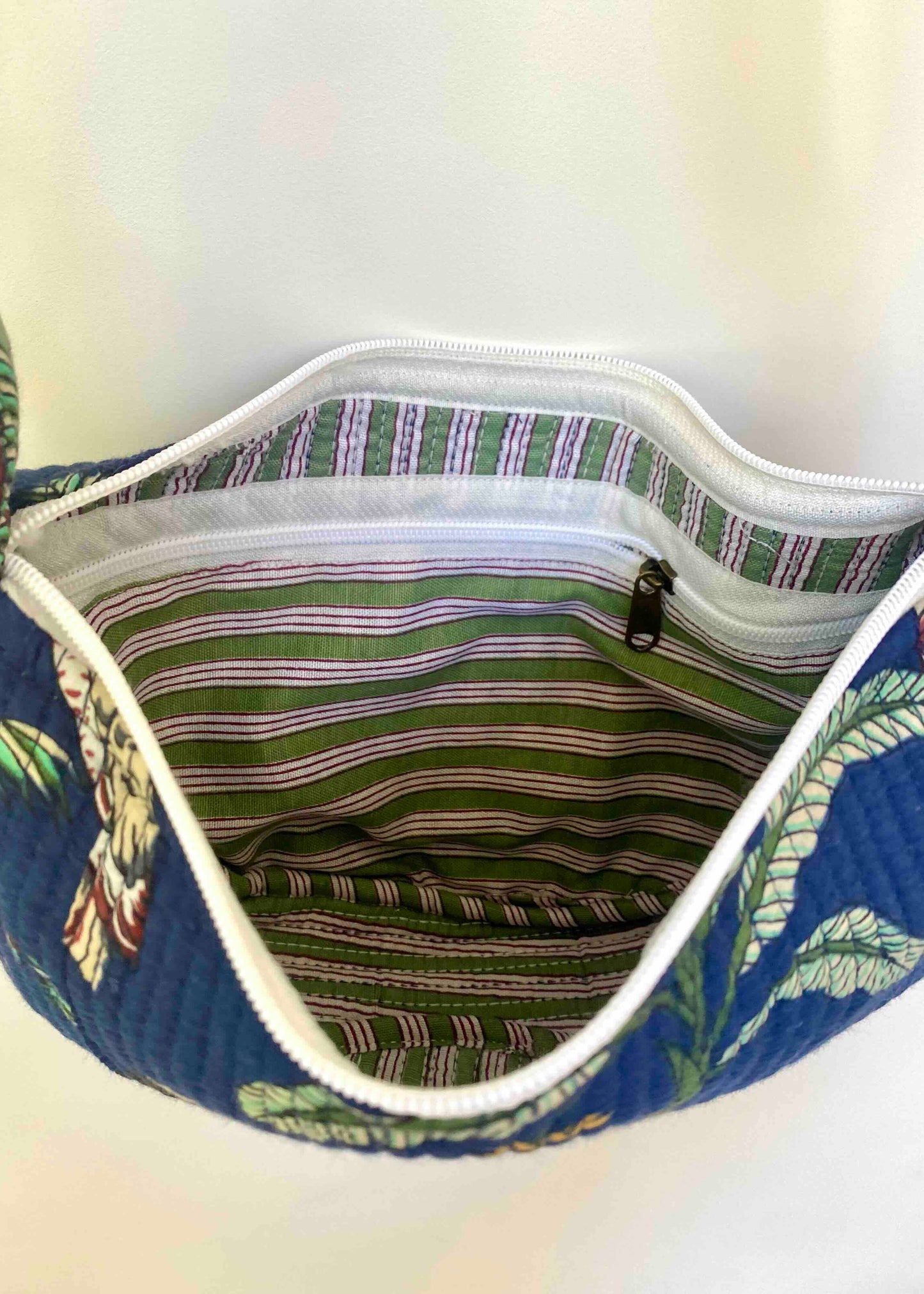 Crossbody Bag Blauw Jungle