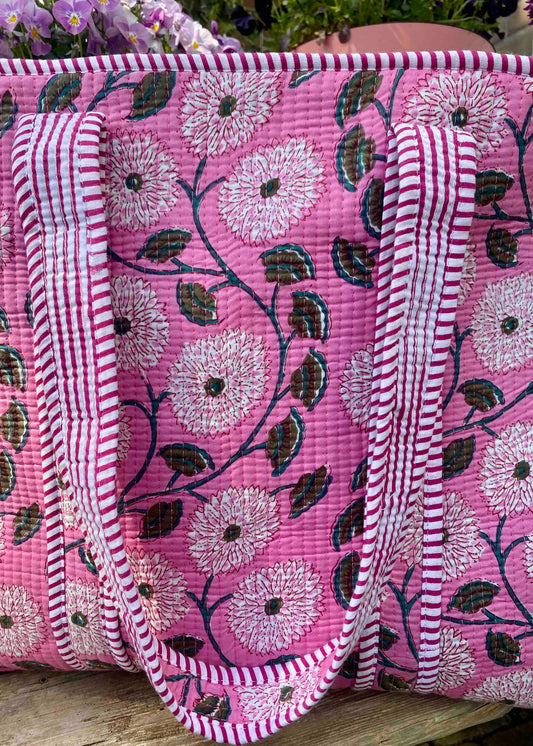 Floral Tote Bag