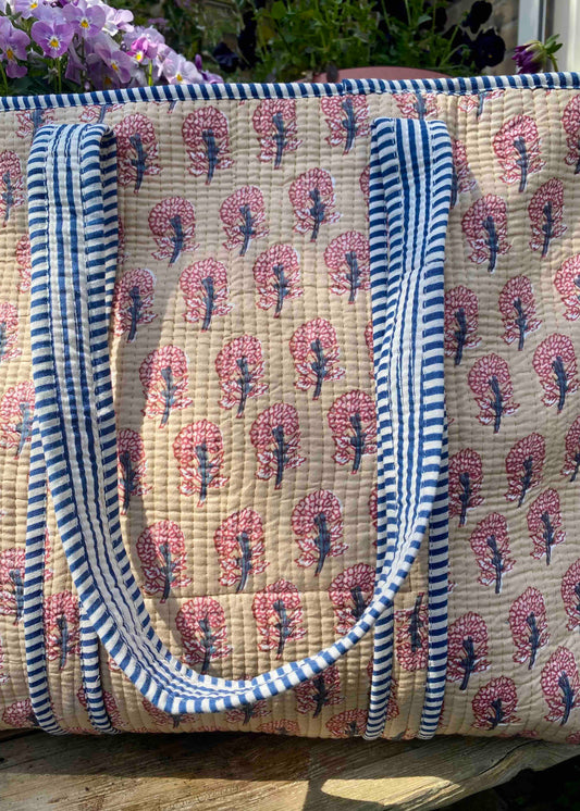 Floral Tote Bag