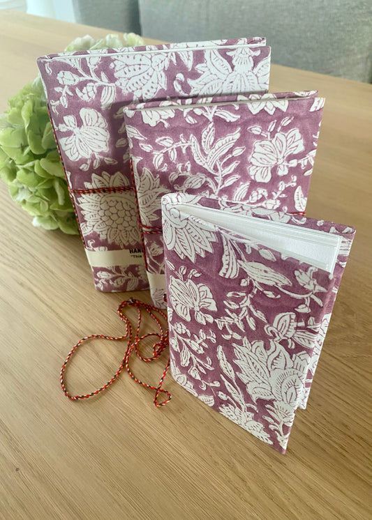 Note book set purple chique