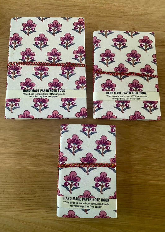 Note book set pink lady