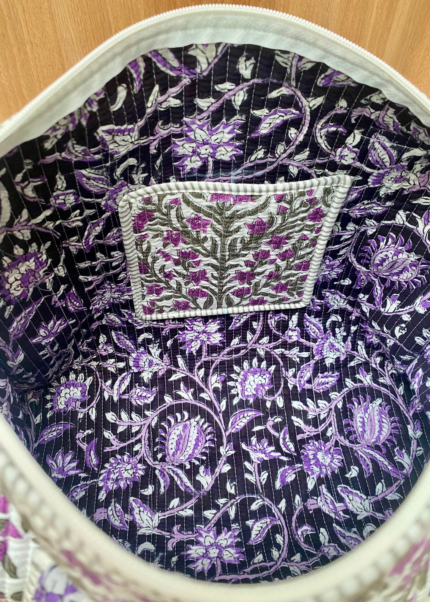 Tote bag lavender - Tantuva Atelier