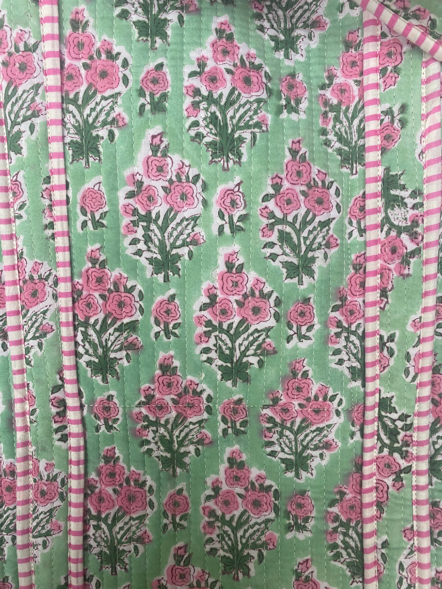 Tote bag pink roses