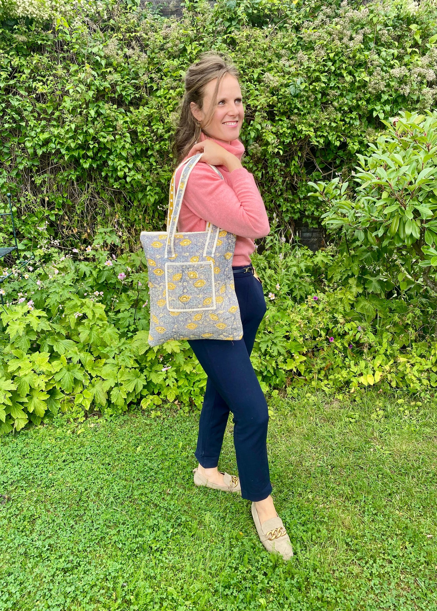 Laptoptas yellow flower