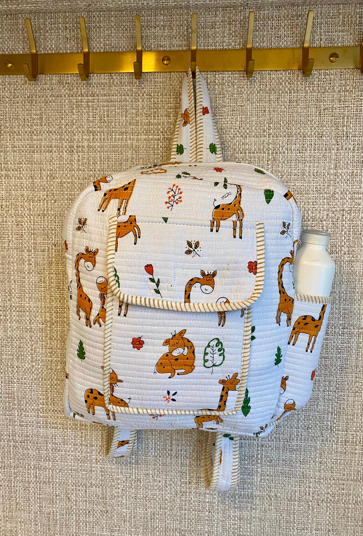 Cute giraf schoolbag for kids
