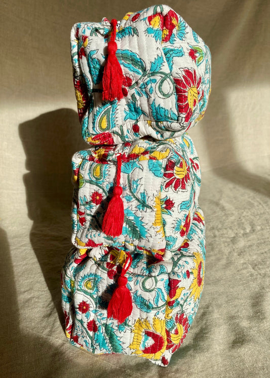 Toilettas set floral power