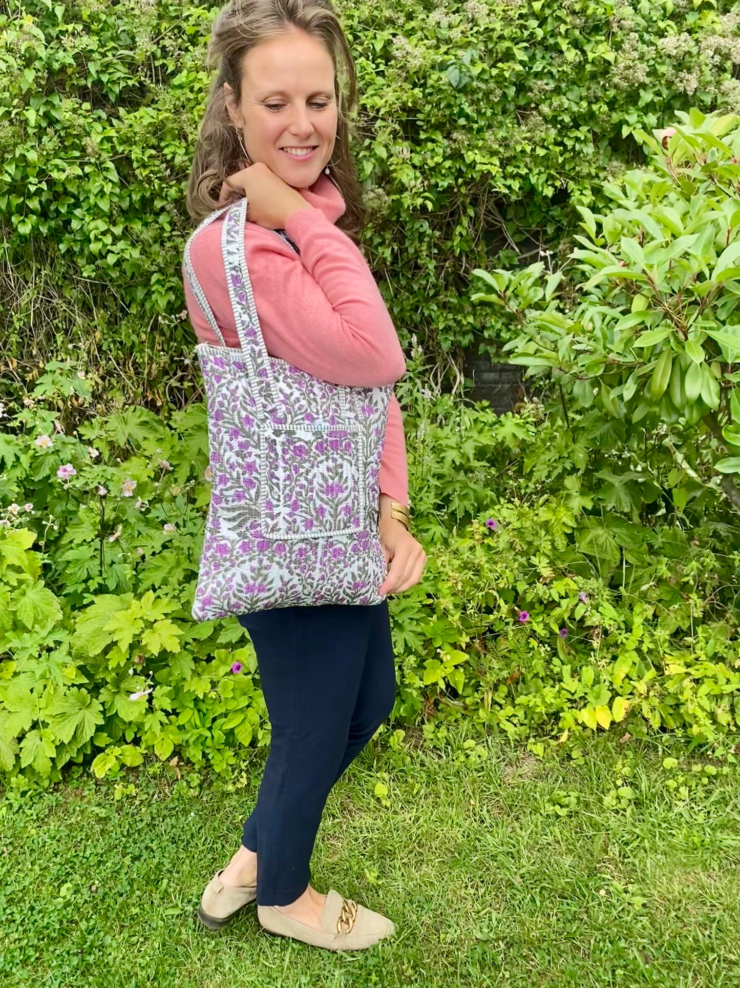 Laptoptas lavender