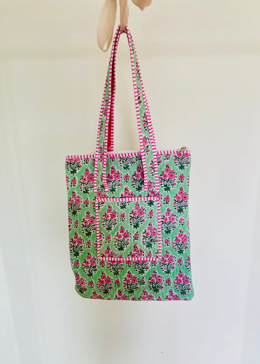 Laptoptas pink roses