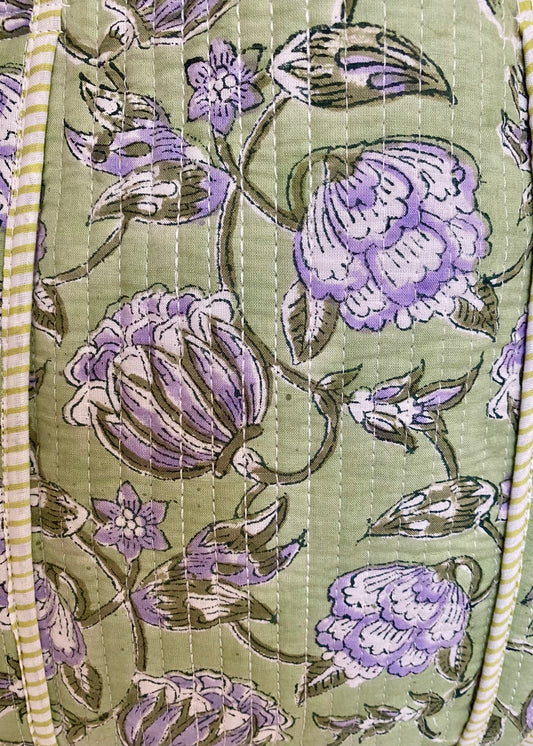 Handgemaakte handtas green dream