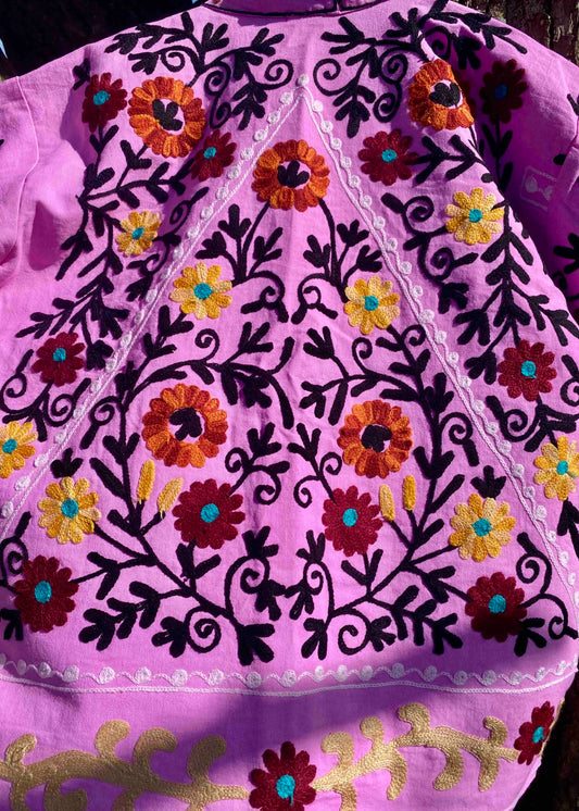 Suzani Vest Roze