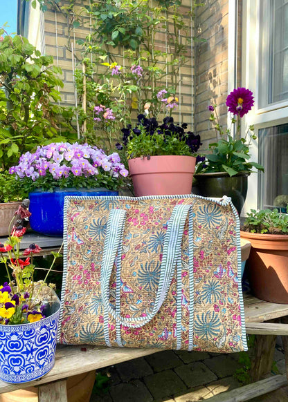 Floral Tote Bag