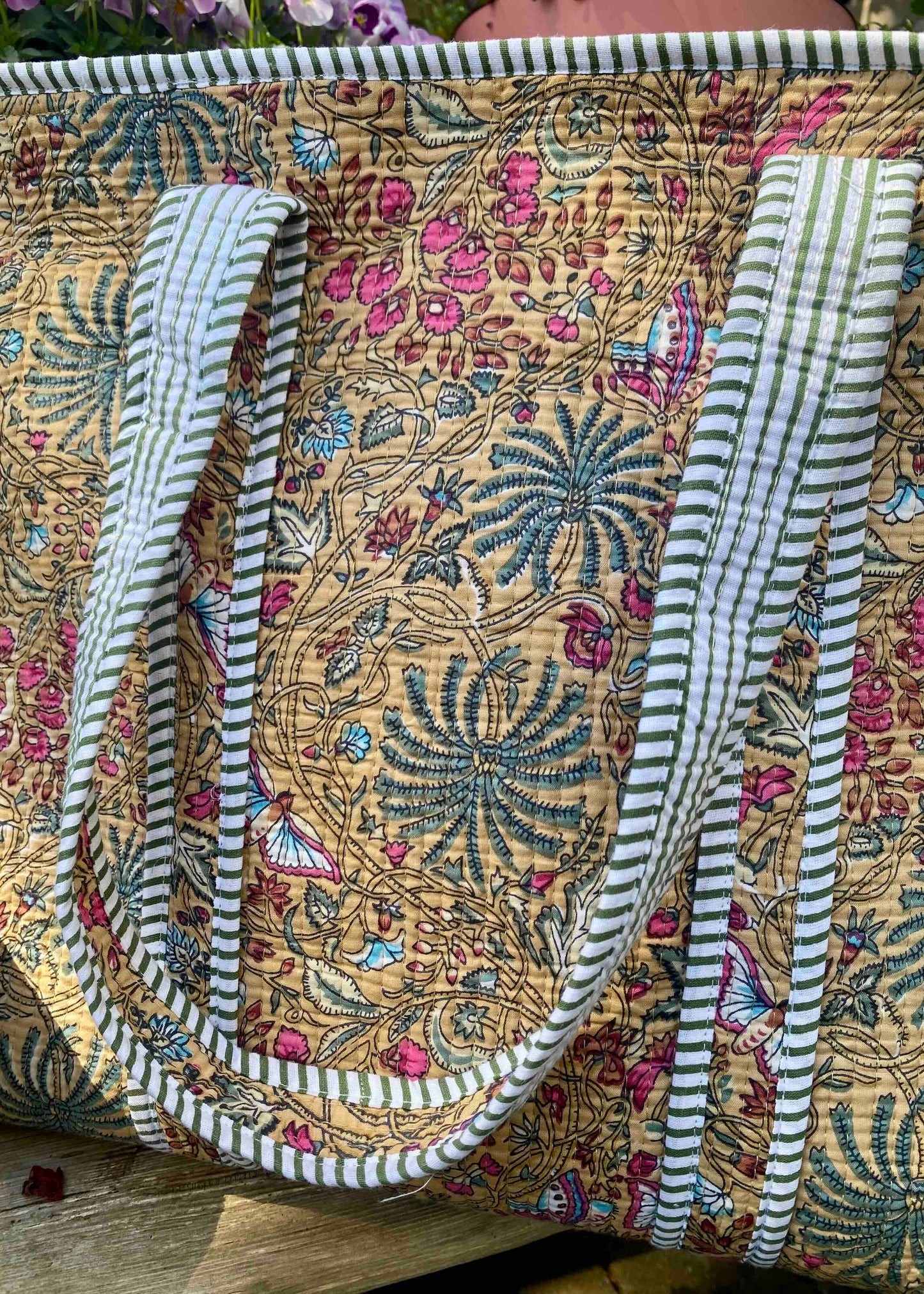 Floral Tote Bag