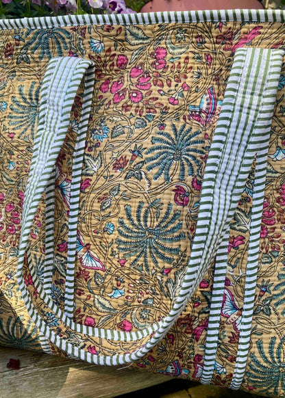 Floral Tote Bag
