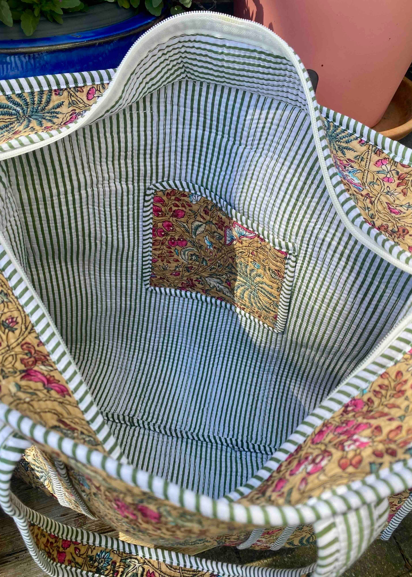 Floral Tote Bag