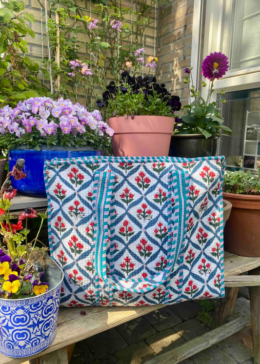 Floral Tote Bag