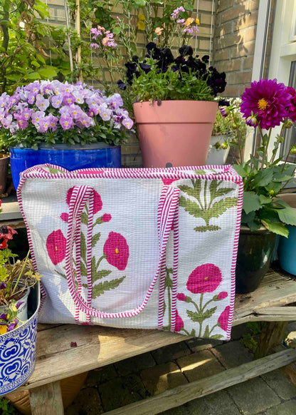 Floral Tote Bag
