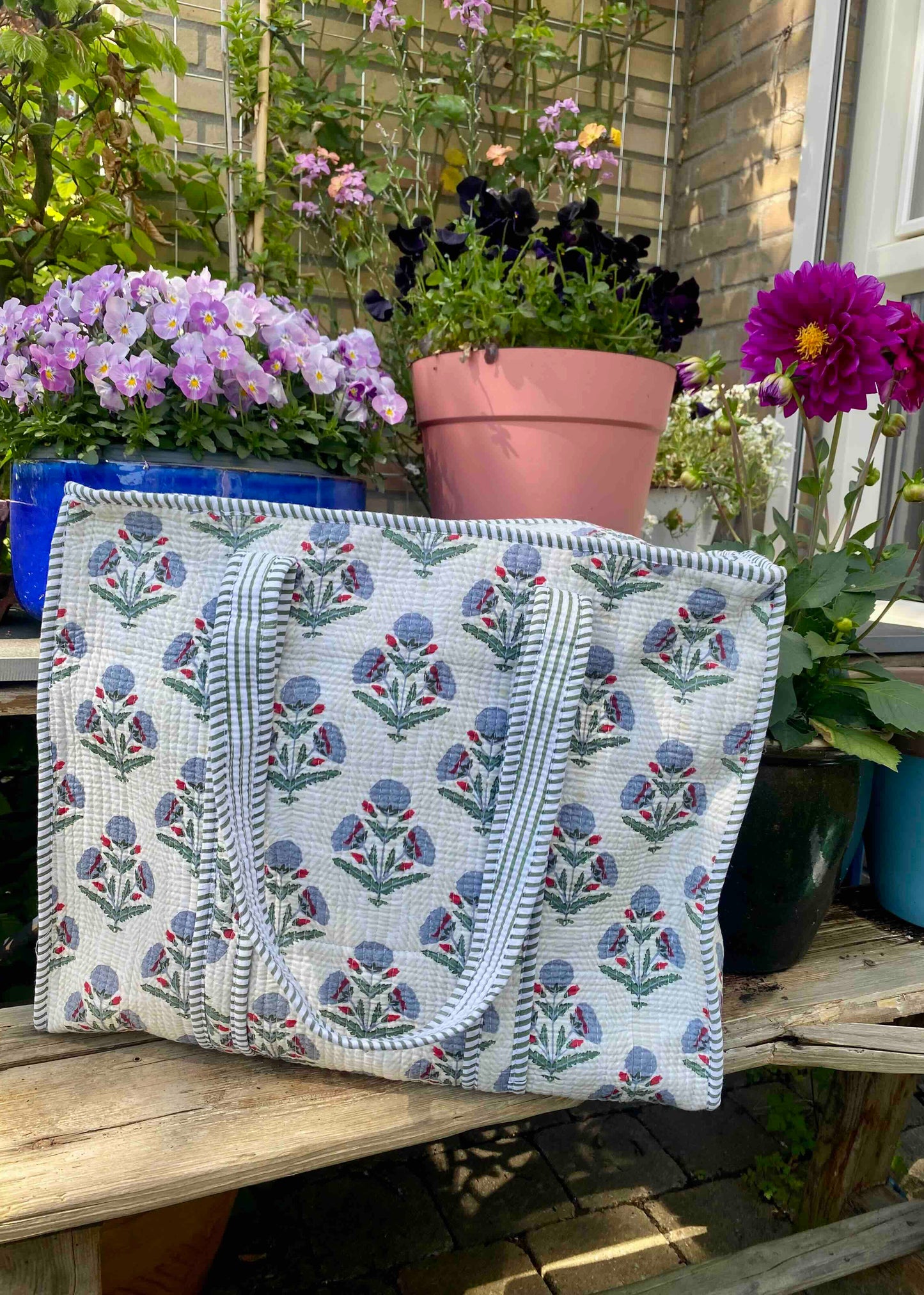 Floral Tote Bag