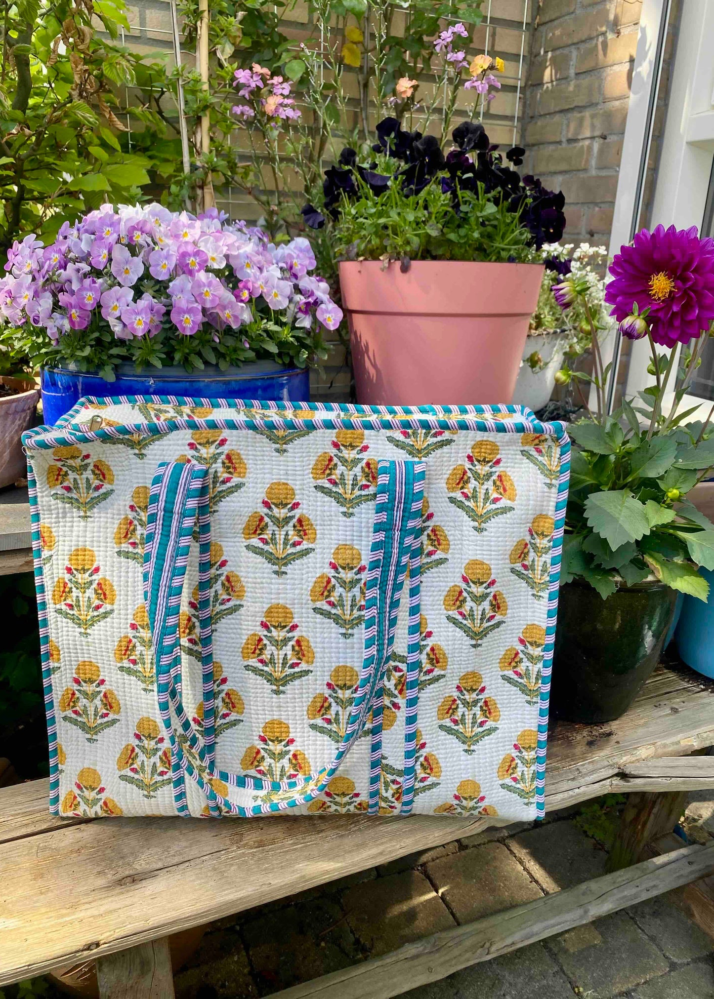 Floral Tote Bag