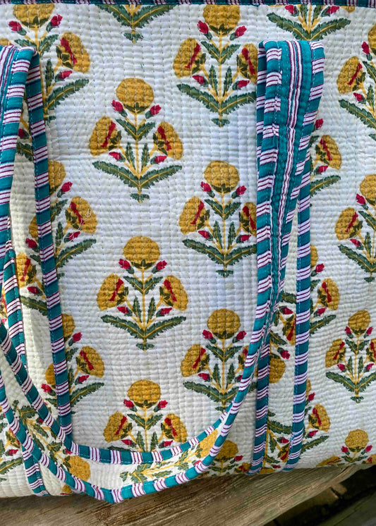 Floral Tote Bag