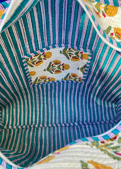 Floral Tote Bag