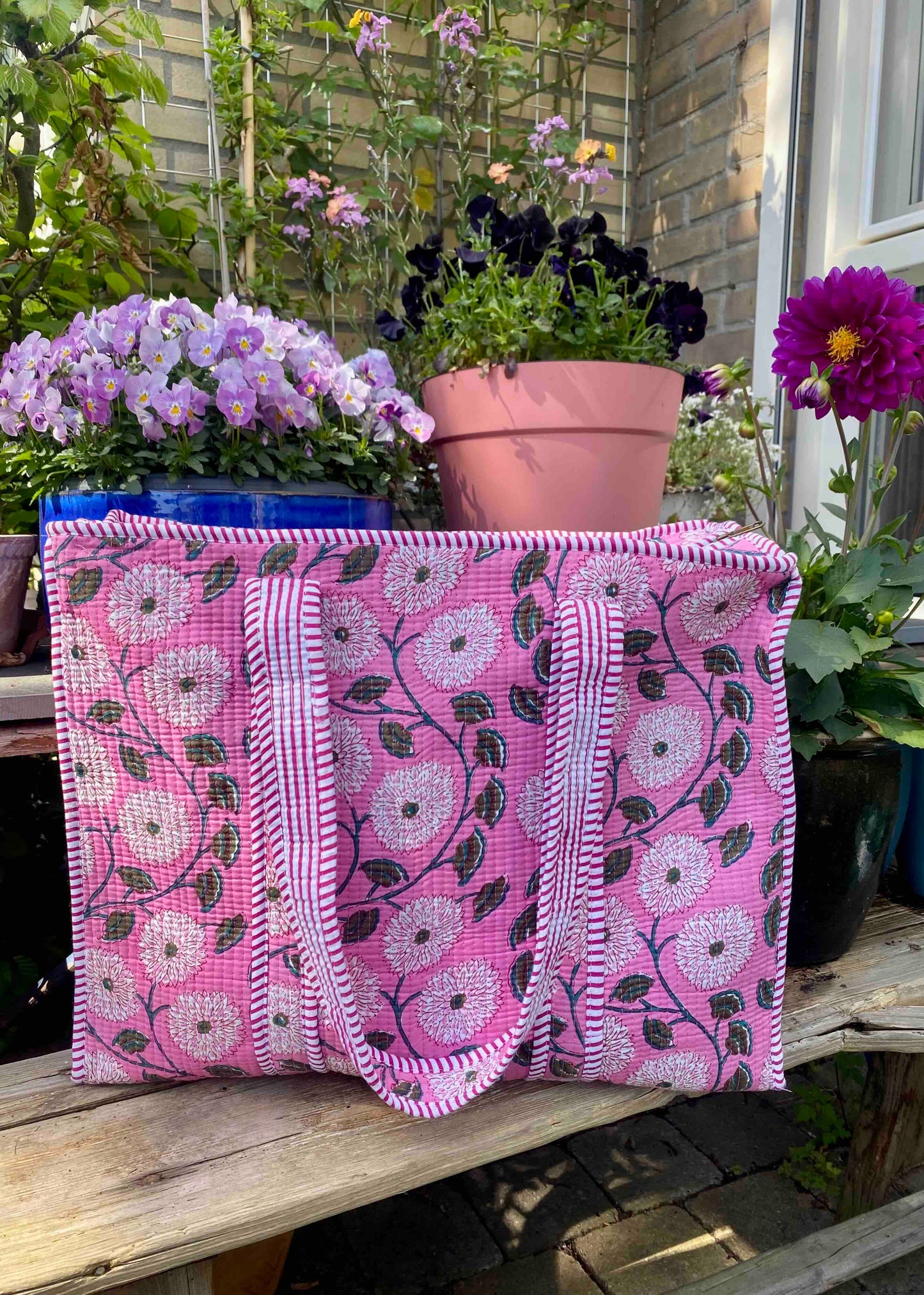 Floral Tote Bag