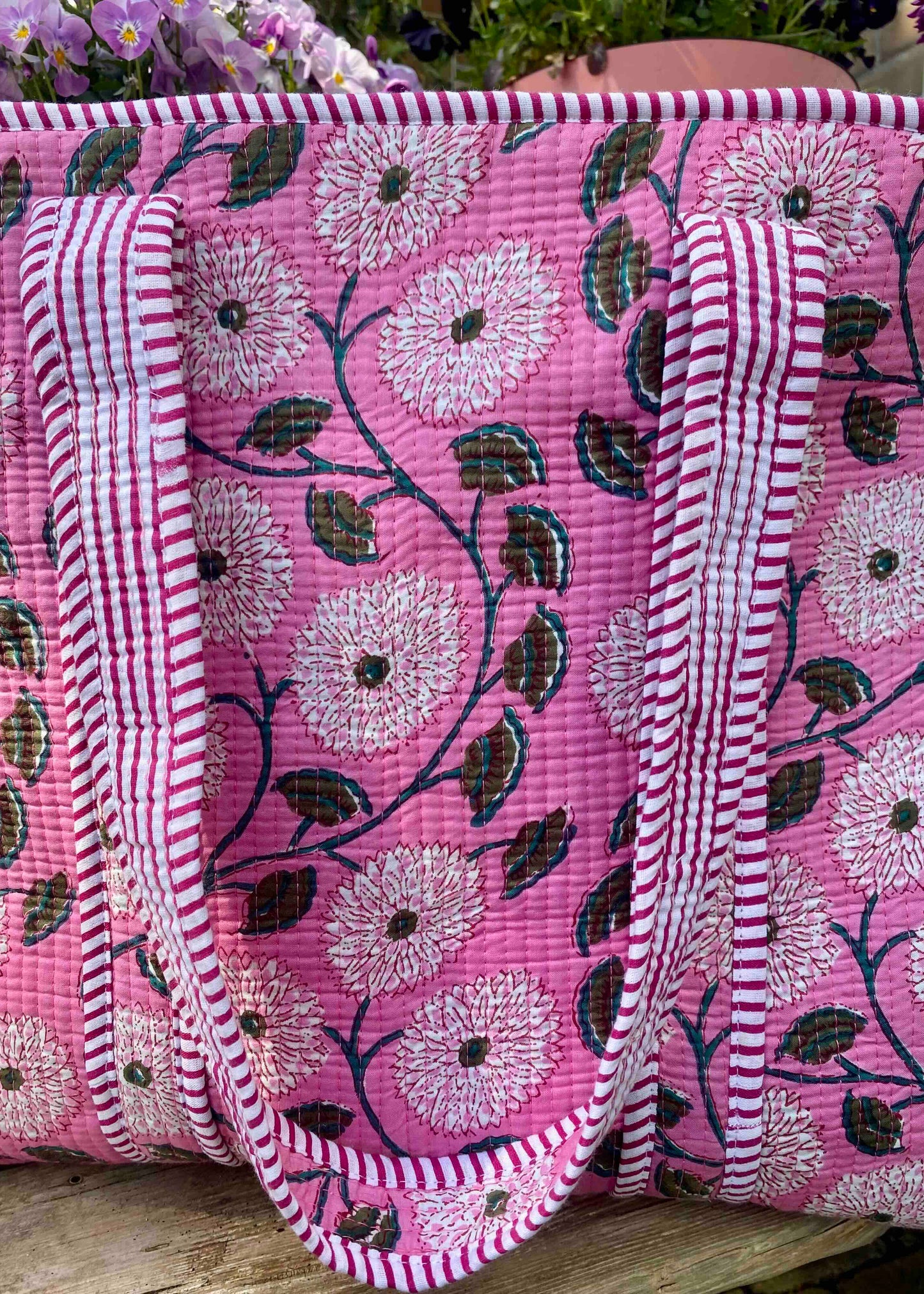 Floral Tote Bag