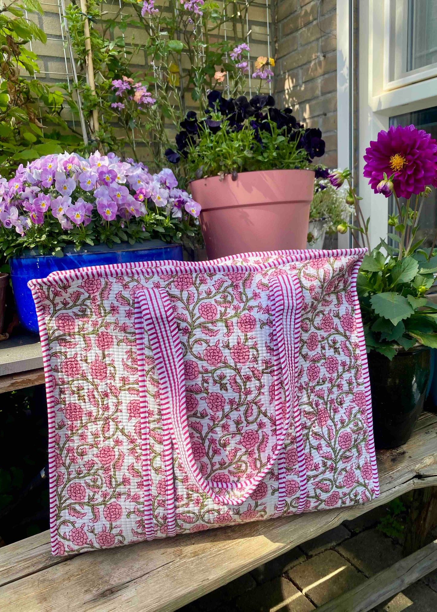 Floral Tote Bag