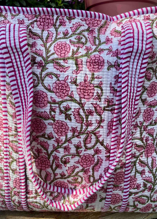 Floral Tote Bag
