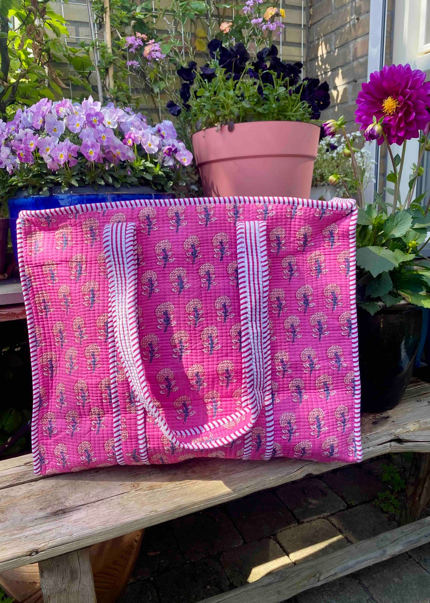 Floral Tote Bag