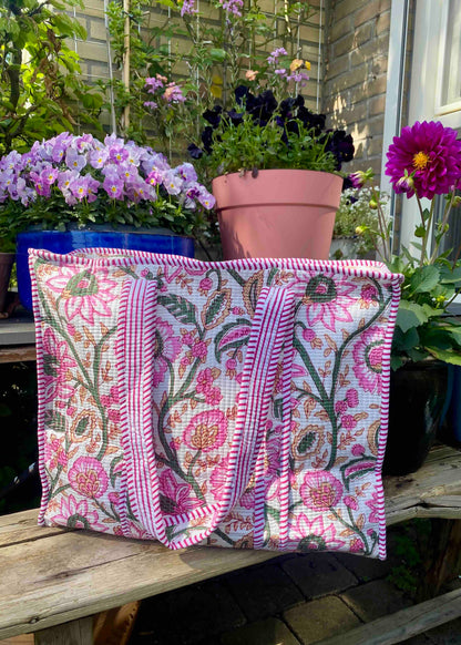 Floral Tote Bag