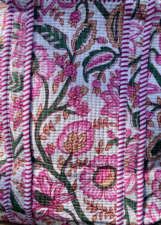 Floral Tote Bag
