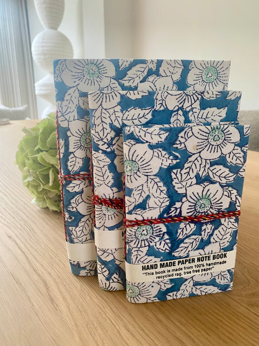 Note book Indigo flowers