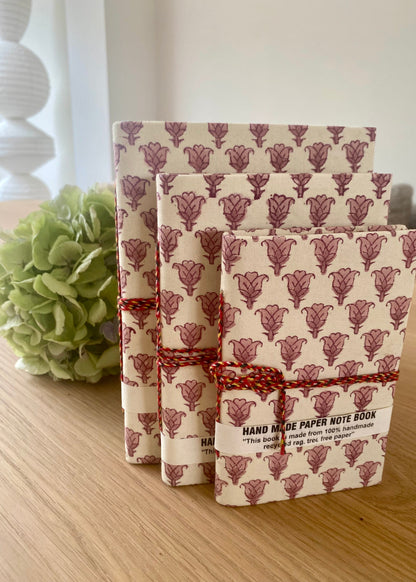 Note book set pink blush