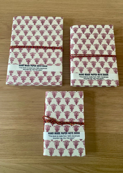 Note book set pink blush