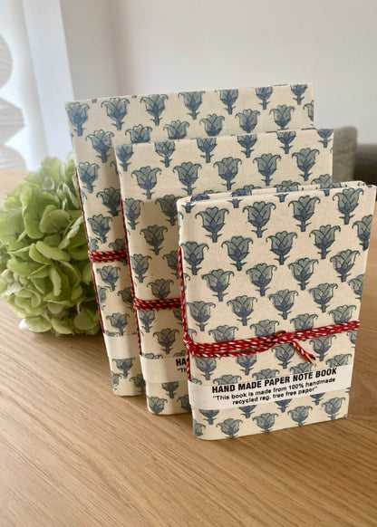 Note book set blue blush