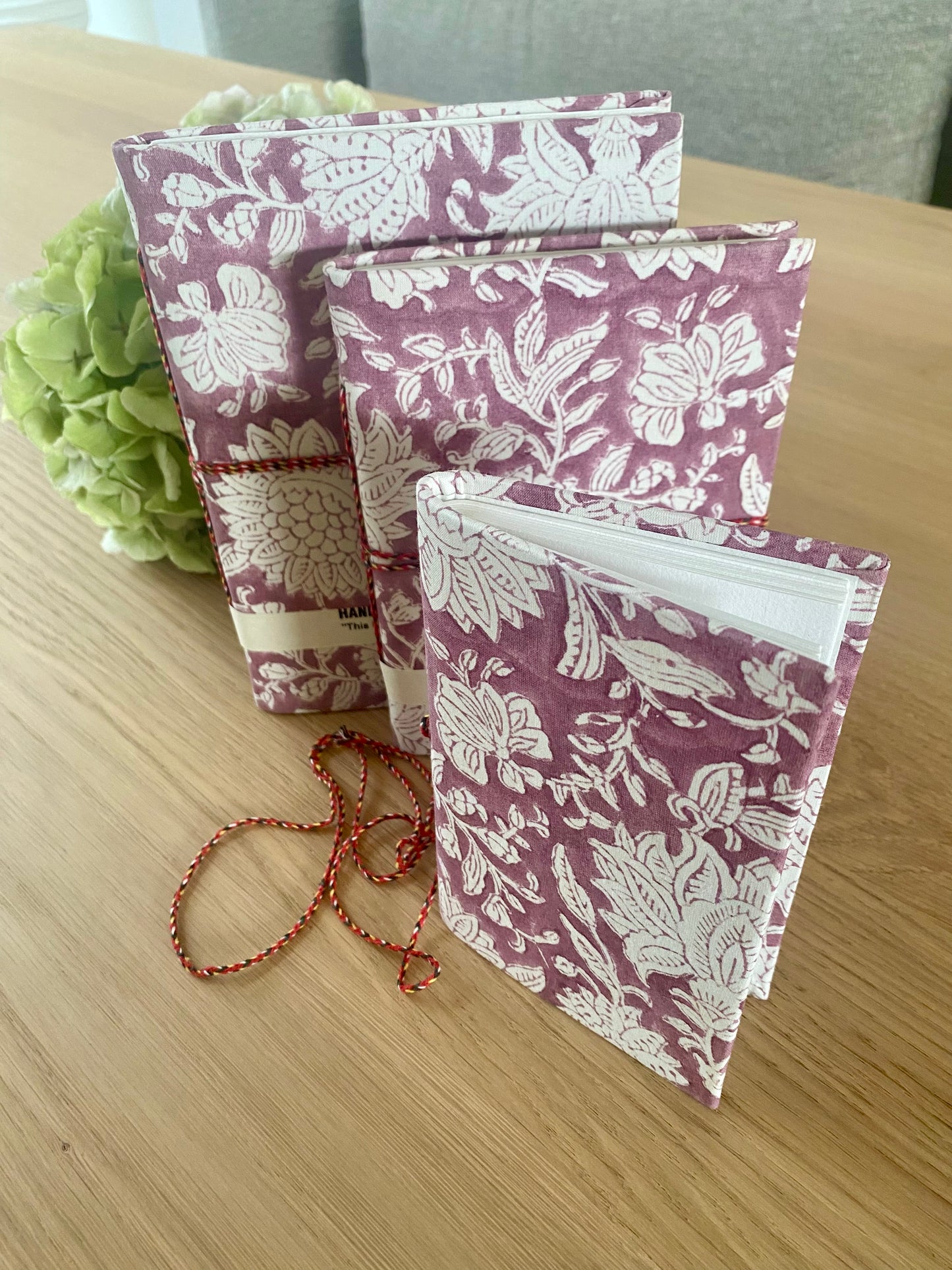Note book set purple chique