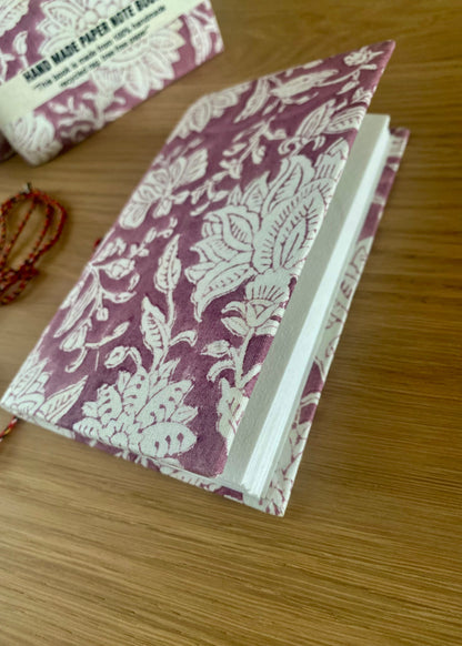 Note book set purple chique