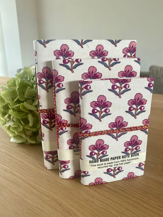 Note book set pink lady