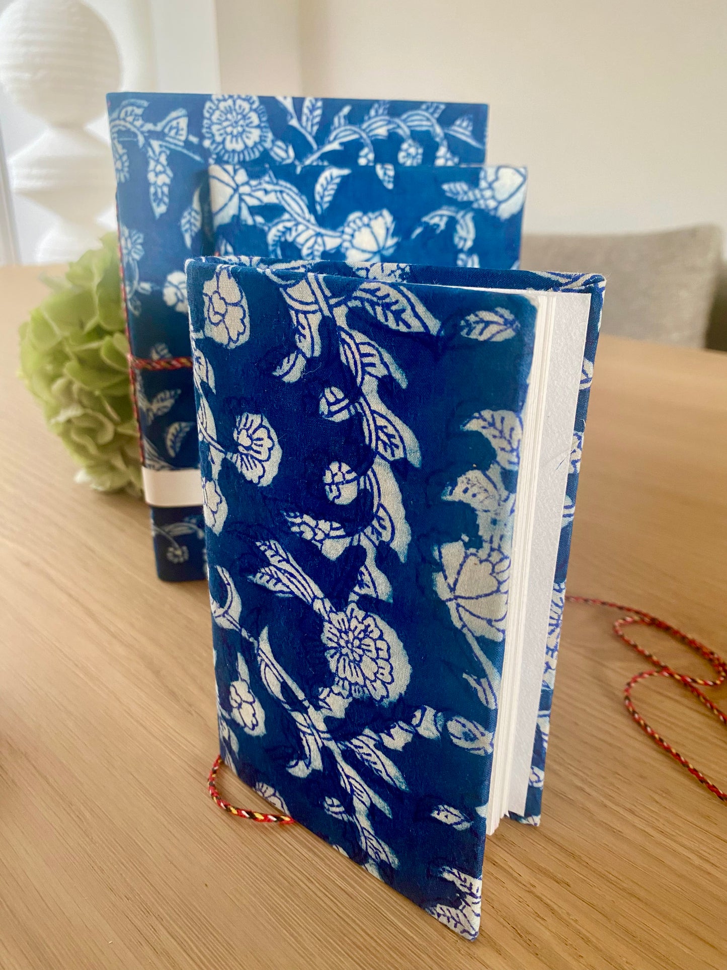 Note book set botanical indigo