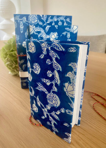 Note book set botanical indigo