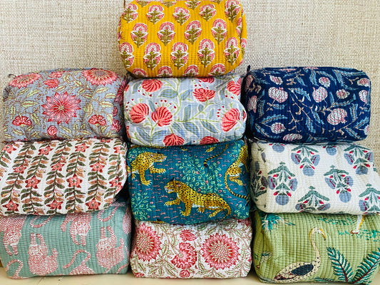 Bright Flower Toiletry Bag