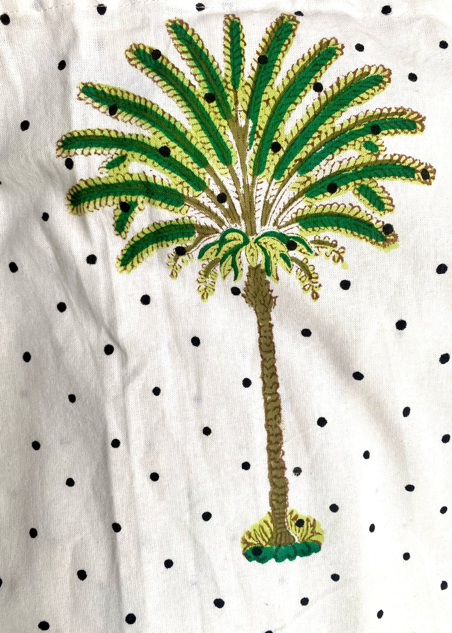 Yogatas palmboom groen natural