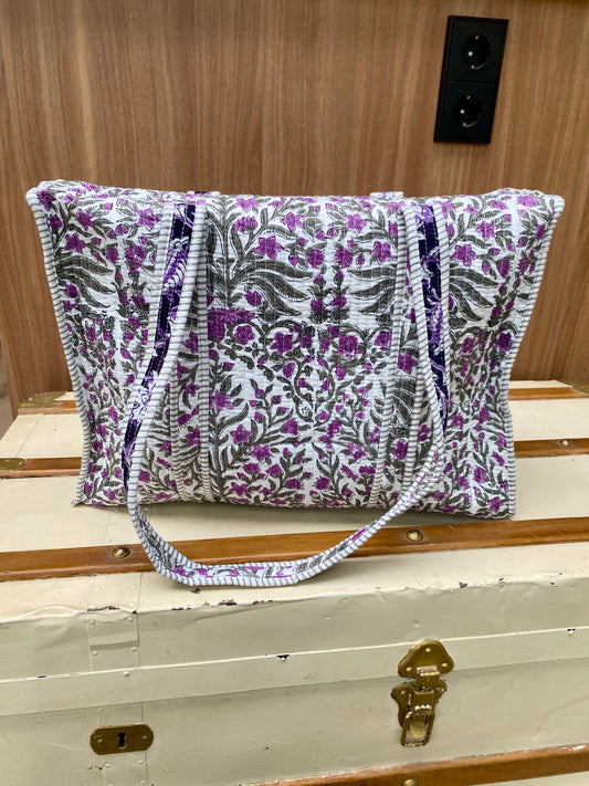 Tote bag lavender