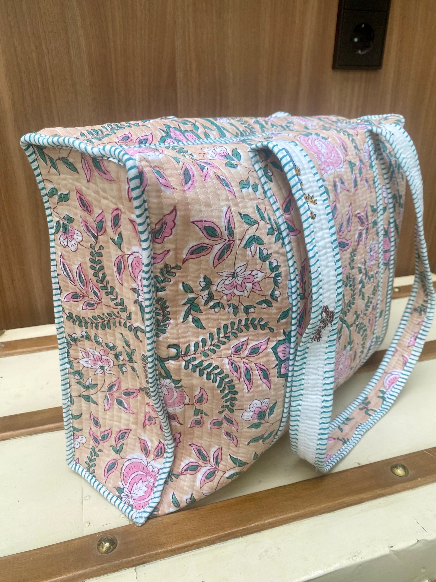 Tote bag soft peach
