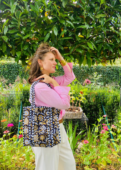 Handgemaakte handtas glow in the dark