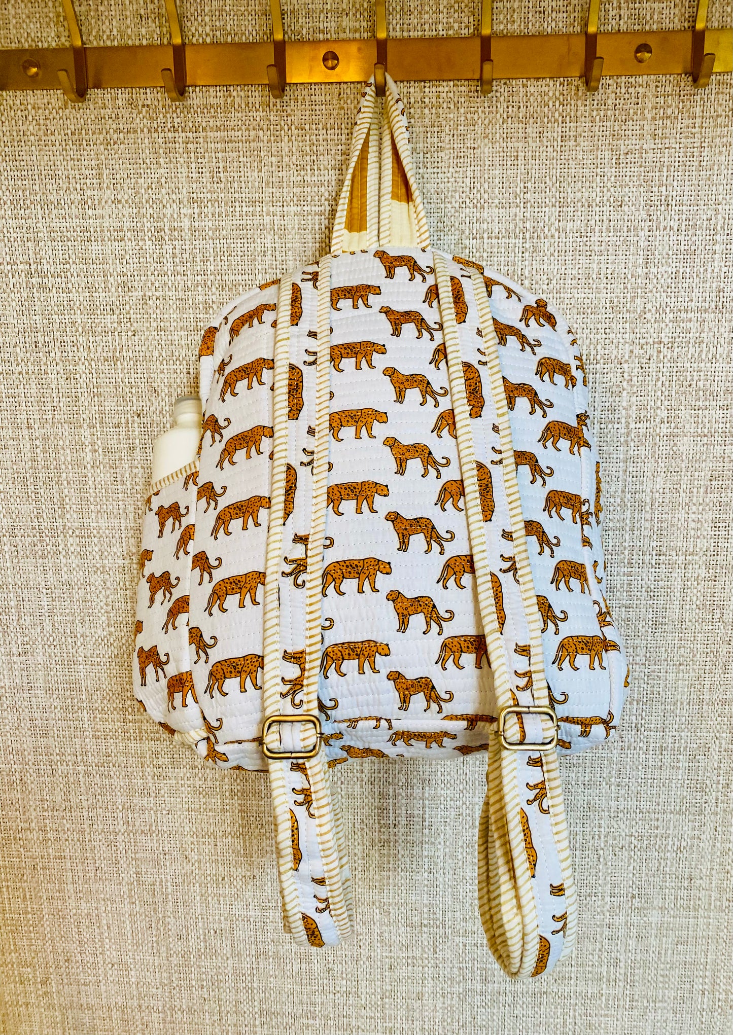 White tiger schoolbag for kids