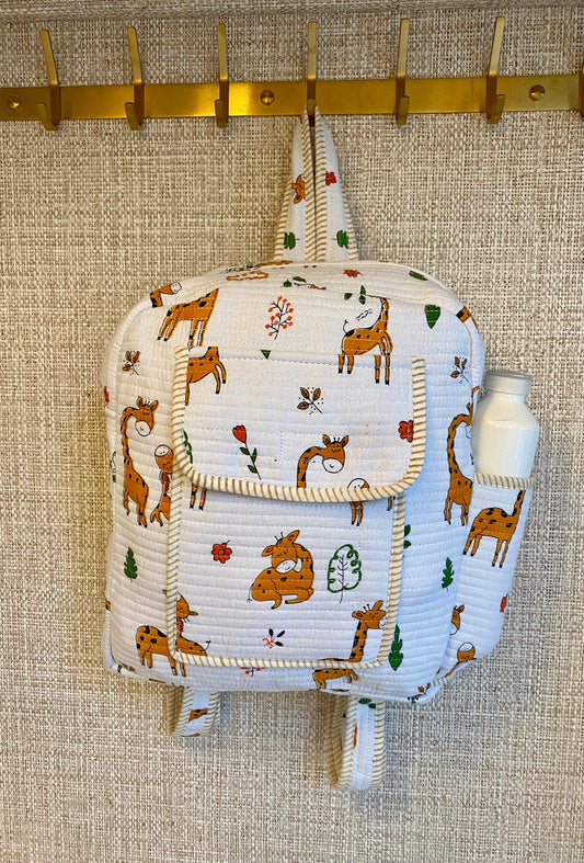 Cute giraf schoolbag for kids