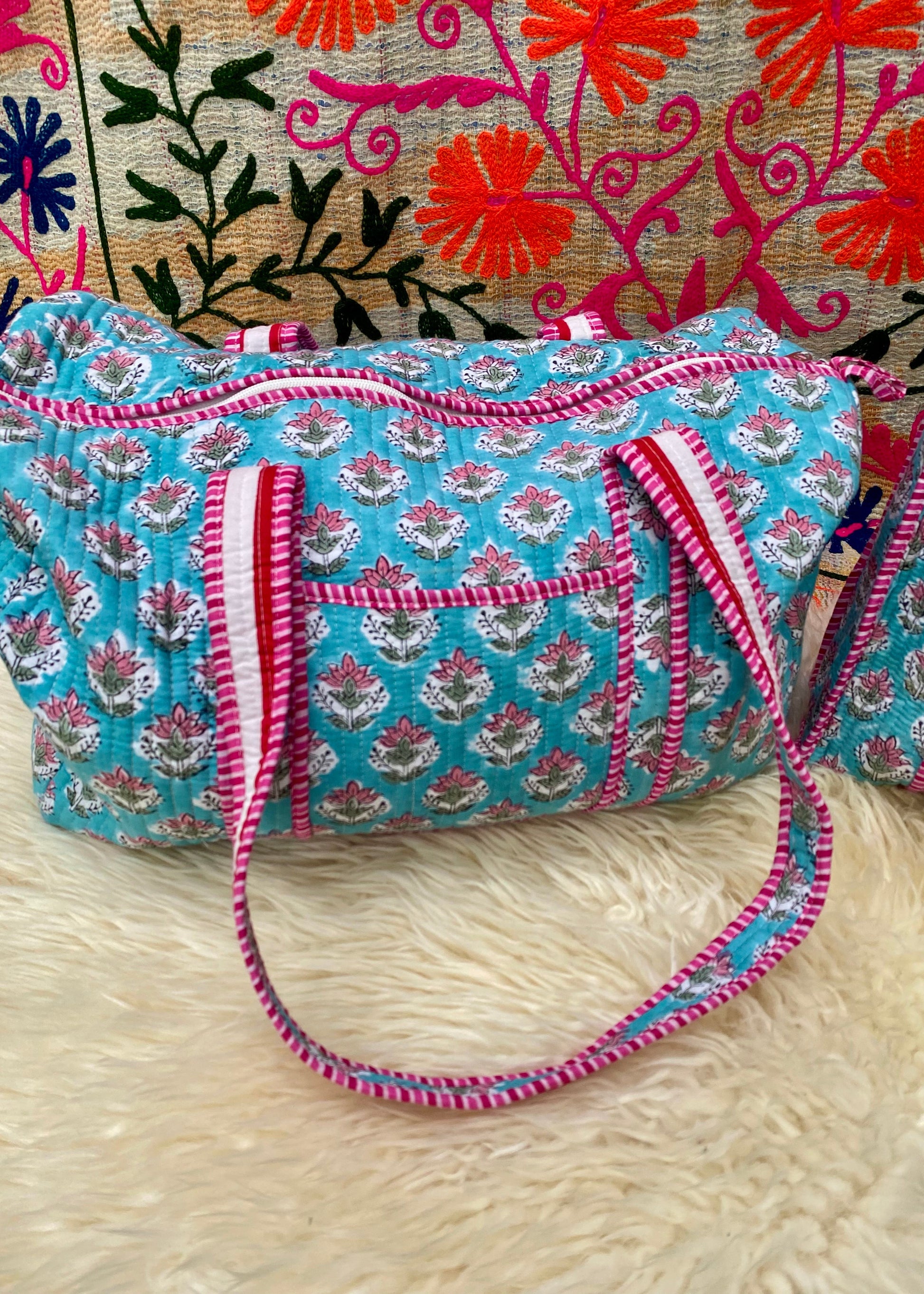 Set weekendtas en handtas - Tantuva Atelier