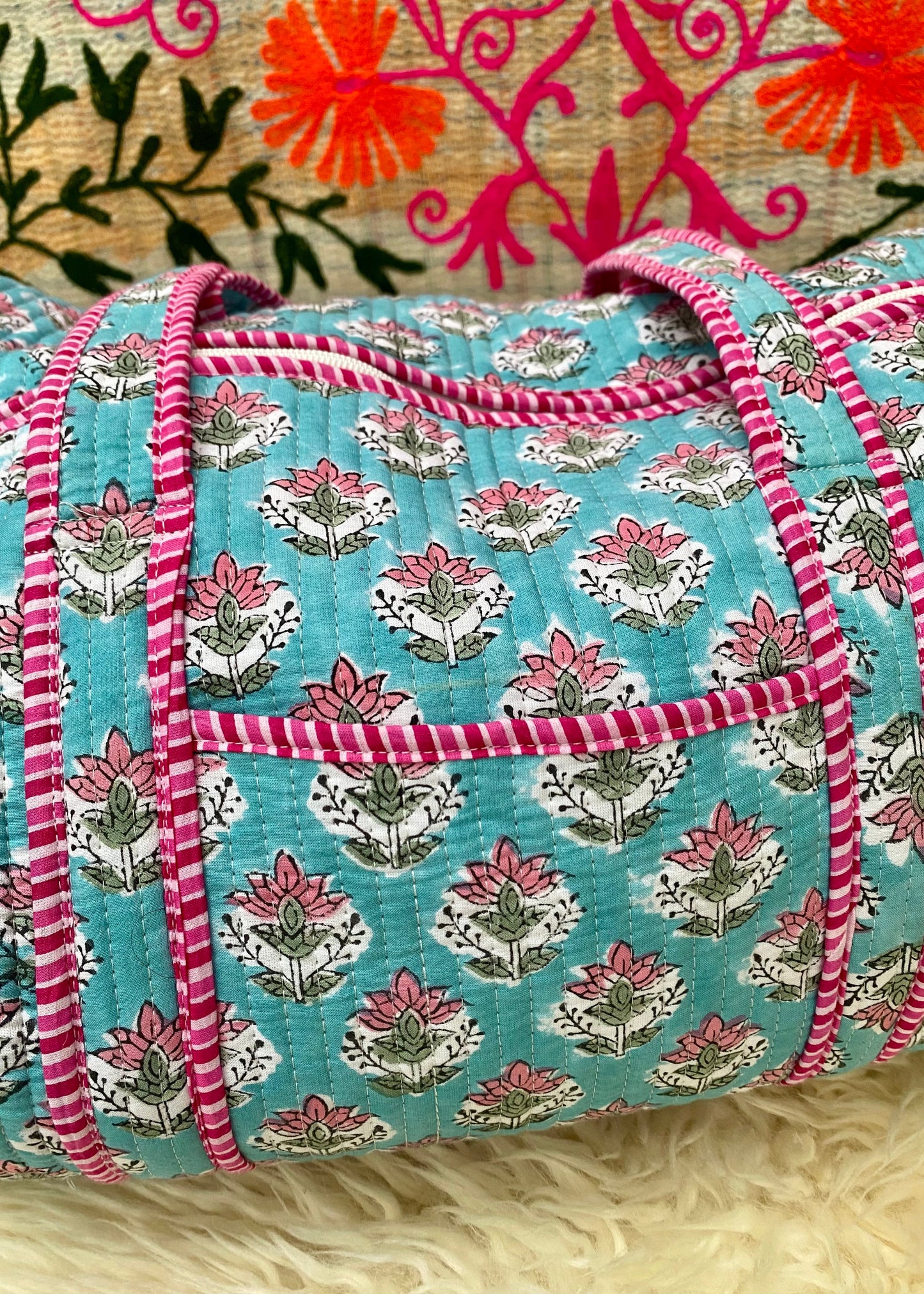 Set weekendtas en handtas - Tantuva Atelier