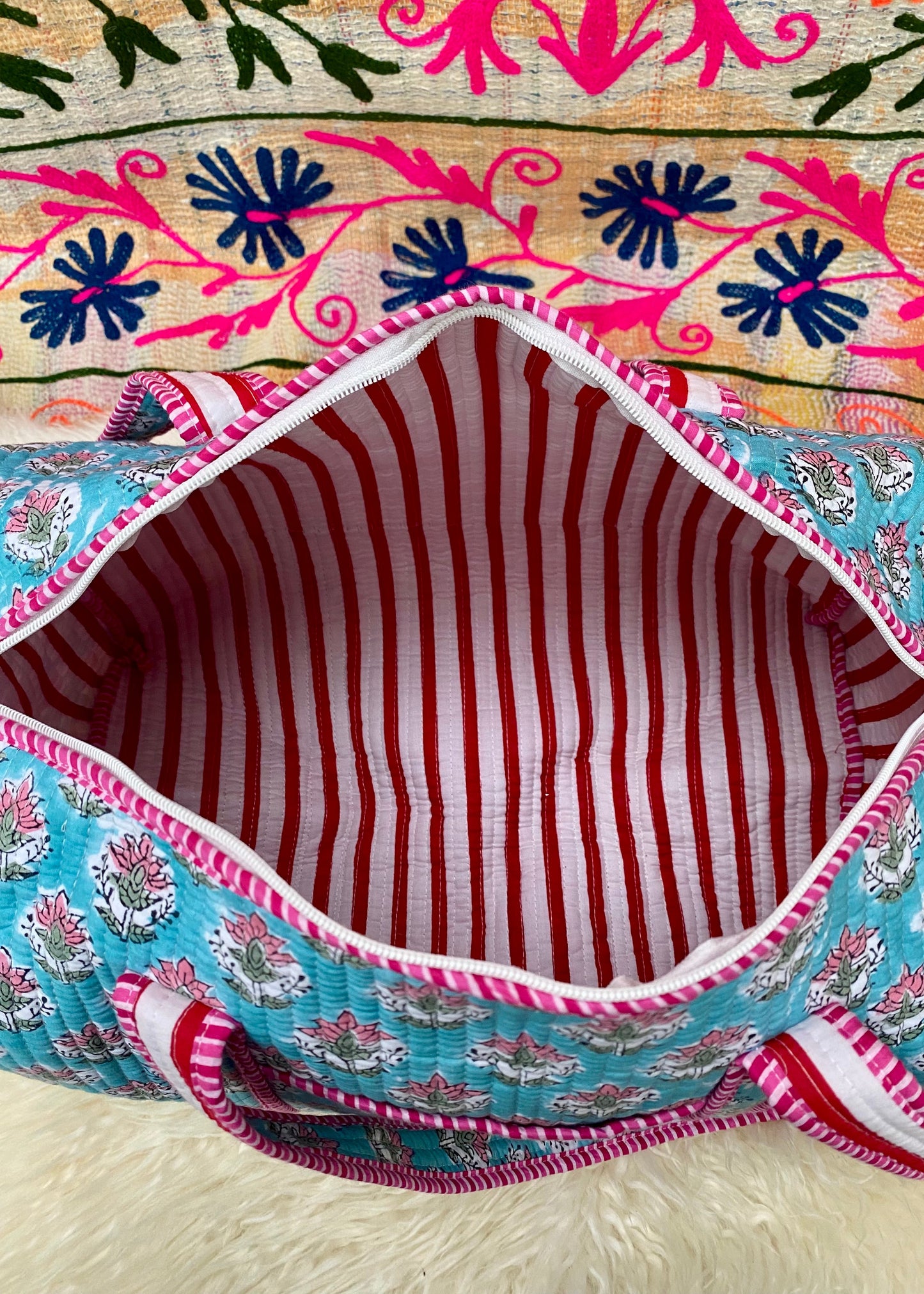 Set weekendtas en handtas - Tantuva Atelier